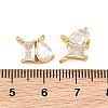 Brass Pave Cubic Zirconia Charms CU-CBA6A75-03G-09-3