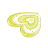 Transparent Plastic Pendants LS-KY-P014-01G-3