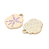 Alloy Enamel Pendants ENAM-G235-08G-05-2