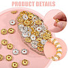 200Pcs 2 Colors Alloy Spacer Beads FIND-CA0011-29-4