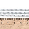 Electroplate Rondelle Glass Beads Strands GL-T021-2x2.5mm-17-22-4