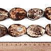 Natural Tree Bark Agate Beads Strands G-Q606-23B-4