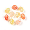 Transparent Acrylic Beads TACR-T028-38E-2