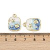 Alloy Rhinestone Pendants PALLOY-P311-02G-3