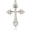 Alloy Rhinestone Big Pendants RB-J112-01AS-2