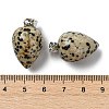 Natural Dalmatian Jasper Pendants GG-K002-13O-3