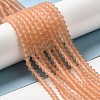 Imitate Austrian Crystal Frosted Glass Beads Strands LS-EGLA-A039-T2mm-MD15-4