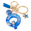 Star Resin & Shell Keychains KEYC-TAC00087-01Q-2