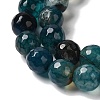 Dyed & Heated Natural Dragon Veins Agate Beads Strands G-P539-A01-16-4