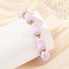 Handmade Porcelain Beaded Stretch Bracelets BJEW-JB14448-2