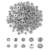 200Pcs 10 Styles Tibetan Style Alloy Spacer Beads ENAM-CJ0005-28-1