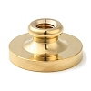 Golden Tone Round Brass Stamp Heads AJEW-H149-05G-01-3