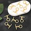 SHEGRACE Brass Toggle Clasps XGR0121G-156G-4