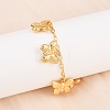 304 Stainless Steel Charm Bracelets for Women BJEW-D359-12G-5