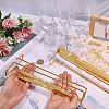 Iron Wine Glass Holder AJEW-WH0596-896-3