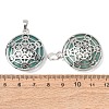 Natural Amazonite Pendants GG-CBA0251-10G-P-3