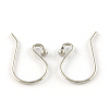 Tarnish Resistant 201 Stainless Steel Earring Hooks STAS-R063-33-1