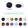 12Pcs 12 Styles Natural & Synthetic Mixed Gemstone Cabochons G-FH0001-88-2