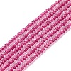 Transparent Glass Beads Strands GLAA-C019-01A-05-1