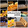 Bamboo Holders for 1 Shot Dispenser & 12 Glasses AJEW-WH0033-78A-6