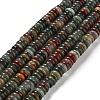Natural African Bloodstone Beads Strands G-G084-A05-01-1