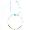 Glass Seed Bead Braided Bracelets for Women AW0420-6-1