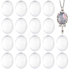 200Pcs Transparent Glass Cabochons GGLA-BBC0001-03-7