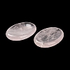 Natural Rose Quartz Oval Worry Stone G-R487-01C-4