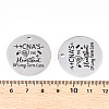 Non-Tarnish 201 Stainless Steel Pendants STAS-T064-38P-4-3