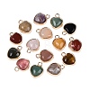 Natural & Synthetic Mixed Stone Pendants G-N371-18A-G-1