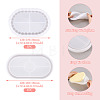 2Pcs 2 Styles DIY Tray Silicone Molds DIY-TA0010-45-3