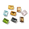 Faceted K9 Glass Rhinestone Cabochons GGLA-R042-04C-2