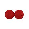 Silicone Beads Round Rubber Bead 15MM Loose Spacer Beads for DIY Supplies Jewelry Keychain Making FIND-SX0001-205-1