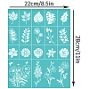 Self-Adhesive Silk Screen Printing Stencil DIY-WH0338-241-2