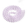 Baking Paint Transparent Glass Beads X1-DGLA-N006-8mm-05-2