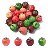 20Pcs 4 Colors Opaque Resin Pendants CRES-CJ0001-94-1