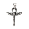 304 Stainless Steel Pendants STAS-F338-05AS-1