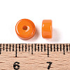 Opaque Solid Color Glass Beads X1-GLAA-N007-6x3mm-A07-3
