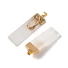 Natural Quartz Crystal & Selenite Big Pendants G-H084-09G-01-2