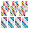 12Pcs Rainbow Color Rectangle Paper Candy Bags ABAG-TA0002-34B-1