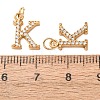 304 Stainless Steel with Crystal Rhinestone Charms RB-CBA5270-11G-K-3