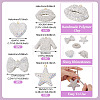5Pcs 5 Styles Handmade Polymer Clay Pendants RB-BT0001-05C-4