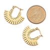 304 Stainless Steel Flower Stud Earrings for Women EJEW-Q009-03A-G-4