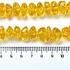 Resin Imitation Amber Beads Strands RESI-Z017-02A-4