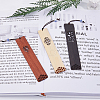 3Pcs 3 Colors Chinese Style Hollow Out Wooden Bookmarks AJEW-HY0001-10-4