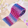 1 Yard 12-Row Resin Spike Stud Cone Flatback Punk Rock Trim Mesh Bead Craft FIND-TA0006-73C-8
