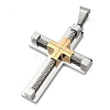 304 Stainless Steel Pendants STAS-H256-05GP-2