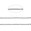 Tarnish Resistant 304 Stainless Steel Twist Link Chains CHS-G025-16P-2