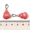 Dyed Synthetic Rhodochrosite Pendants G-B127-03P-05-4