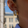 Nuggets 304 Stainless Steel Stud Earrings WQ1047-2